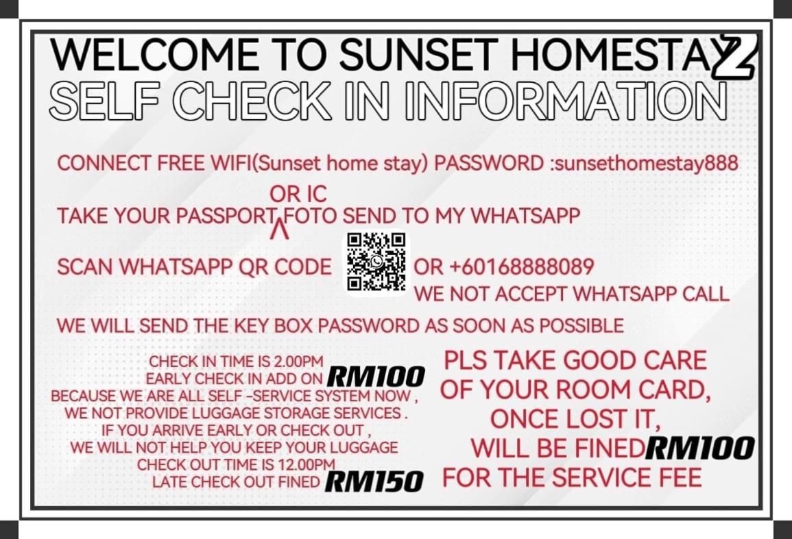 קוצ'ינג Sunset Homestay - Backpacker Hostel Self Checkin מראה חיצוני תמונה