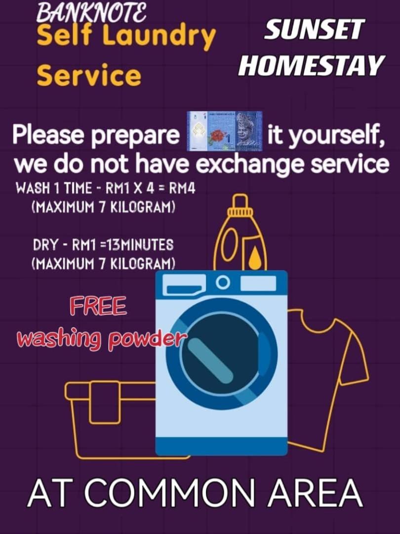 קוצ'ינג Sunset Homestay - Backpacker Hostel Self Checkin מראה חיצוני תמונה